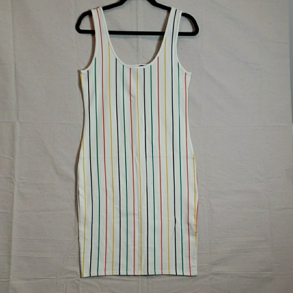 Forever 21 Colorful Striped Tee